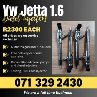Vw Jetta 1.6 Injectors For Sale With Warranty