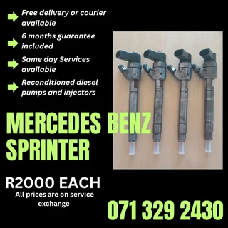 Mercedes Benz Sprinter Injectors For Sale With Warranty