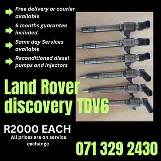 Land Rover Discovery Tdv6 Injetors For Sale With Warranty