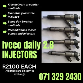 Iveco Daily 2.8 Injectors For Sale With Warranty