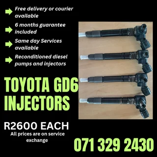 Toyota Gd6 Injectors For Sale With Warranty
