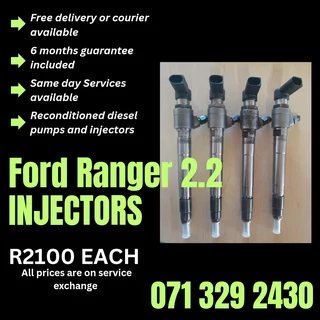 Ford Ranger 2.2 Injectors Fpr Sale With Warranty