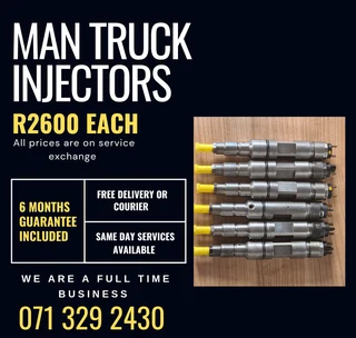 Man Truck Diesel Injectors For Sale With Warranty