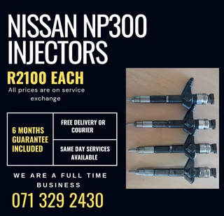 Nissan Np300 Injectors For Sale With Warranty