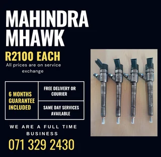 Mahindra Mhawk Injectors For Sale With Warranty