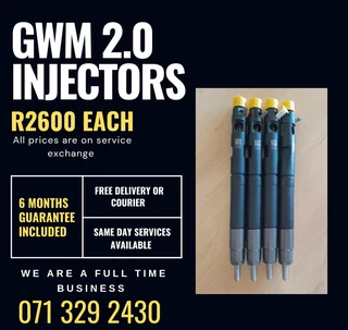 Gwm 2.0 Injectors For Sale With Warranty