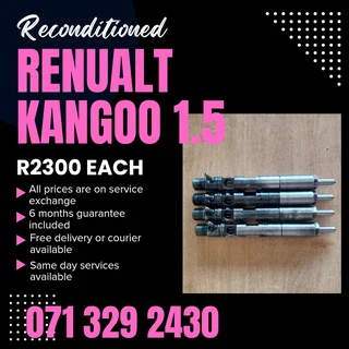Renualt Kangoo 1.5 Injectors For Sale With Warranty