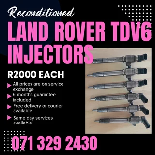 Land Rover Discovery Tdv6 Injectors For Sale With Warranty