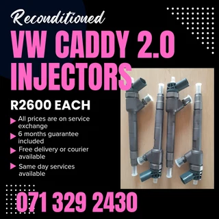 Vw Caddy 2.0 Injectors For Sale With Warranty