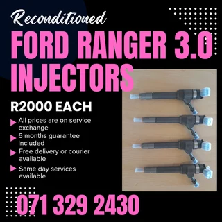 Ford Ranger 3.0 Injectors For Sale With Warranty
