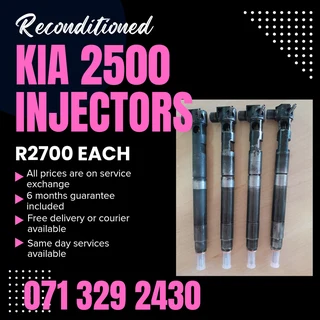 Kia 2500 Injectors For Sale With Warranty