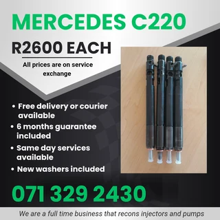 Mercedes Benz C220 Injectors For Sale With Warranty