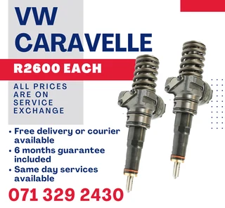 Vw Caravelle Injectors For Sale With Warranty
