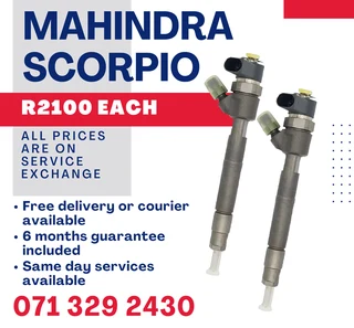 Mahindra Scorpio Injectors For Sale With Warranty