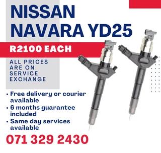 Nissan Navara Yd25 Injectors For Sale With Warranty