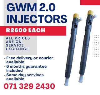Gwm 2.0 Diesel Injectors For Sale With Warranty