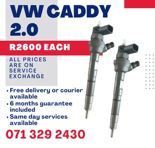 Vw Caddy 2.0 Injectors For Sale With Warranty