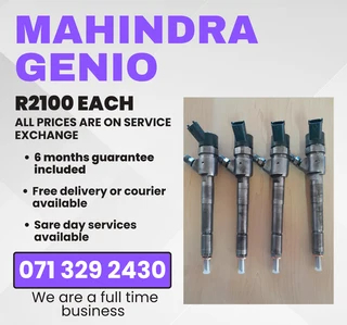 Mahindra Genio Injectors For Sale With Warranty