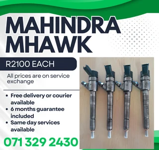 Mahindra Mhawk Injectors For Sale With Warranty