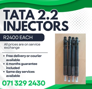 Tata 2.2 Injectors For Sale With Warranty