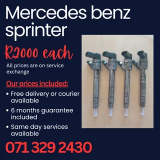 Mercedes Benz Sprinter Injectors For Sale With Warranty