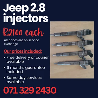 Jeep 2.8 Injectors For Sale Withbwarranty
