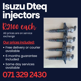Isuzu Dteq Injectors For Sale With Warranty