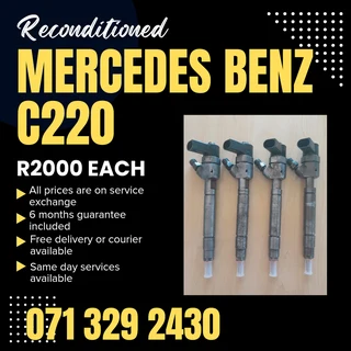 Mercedes Benz C220 Injectors For Sale With Warranty