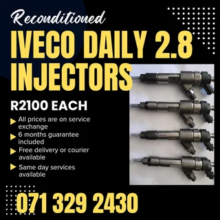 Iveco Daily 2.8 Injectors For Sale With Warranty