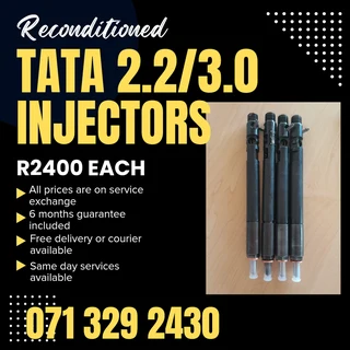 Tata 2.2 And 3.0 Diesel Injectors For Sale With Warranty
