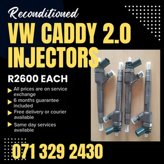 Vw Caddy 2.0 Injectors For Sale With Warranty