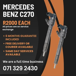 Mercedes Benz C270 Diesel Injectors For Sale With Warranty