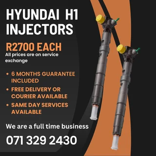 Hyundai H1 Injectors For Sale With Warranty