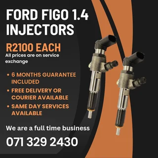 Ford Figo 1.4 Diesel Injectors For Sale With Warranty