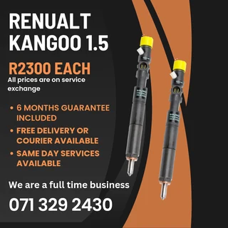 Renualt Kangoo 1.5 Injectors For Sale With Warranty