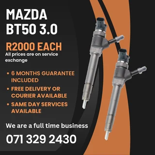 Mazda Bt50 3.0 Injectors For Sale With Warranty