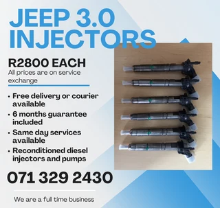 Jeep 3.0 Injectors For Sale With Warranty