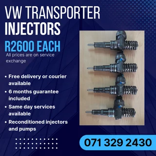 Vw Transporter Injectors For Sale With Warranty