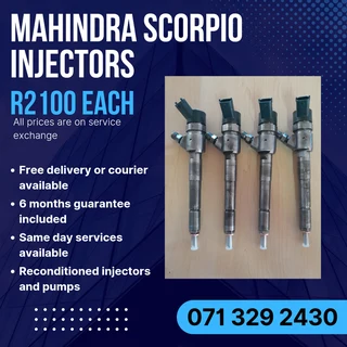 Mahindra Scorpio Injectors For Sale With Warranty