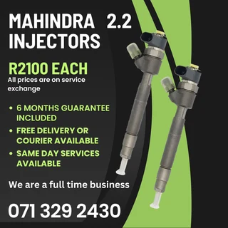 Mahindra 2.2 Diesel Injectors For Sale With Warranty