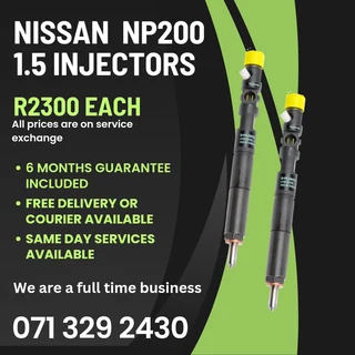 Nissan Np200 1.5 Injectors For Sale With Warranty