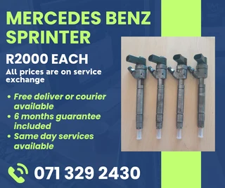 Mercedes Benz Sprinter Injectors For Sale With Warranty