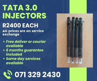 Tata 3.0 Diesel Injectors For Sale With Warranty