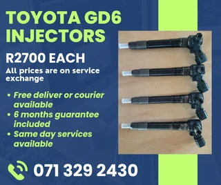 Toyota Gd6 Injectors For Sale With Warranty