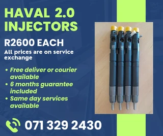 Haval 2.0 Injectors For Sale With Warranty
