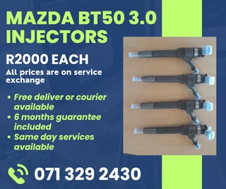 Mazda Bt50 3.0 Injectors For Sale With Warranty