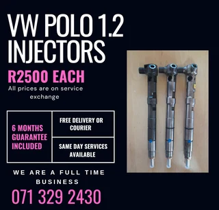 Vw Polo 1.2 Injectors For Sale With Warranty