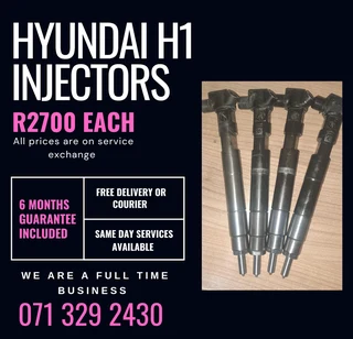 Hyundai H1 Injectors For Sale With Warranty