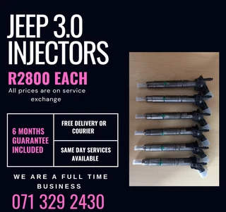 Jeep 3.0 Injectors For Sale With Warranty