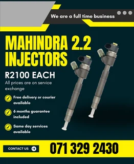 Mahindra 2.2 Injectors For Sale With Warranty